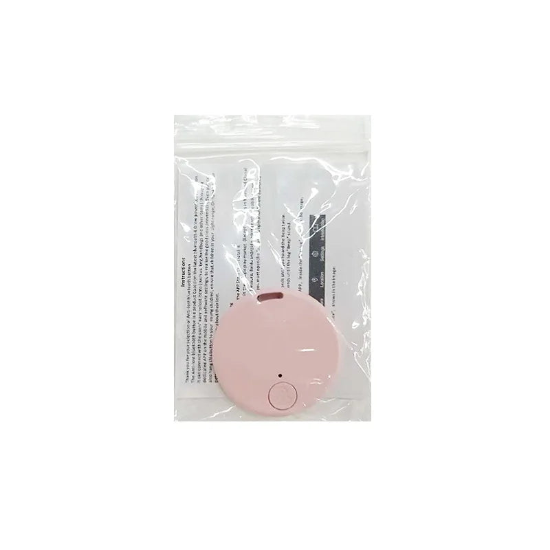 Mini Localizador GPS Anti-Perda Alarme Carteira Chaveiro Etiqueta Inteligente Rastreador Compatível com Bluetooth Chaveiro Rastreador para Cães e Animais de Estimação Localizador de Chaves