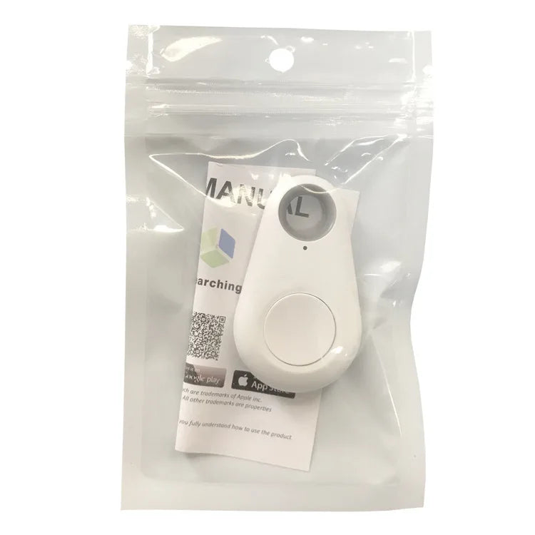 Mini Localizador GPS Anti-Perda Alarme Carteira Chaveiro Etiqueta Inteligente Rastreador Compatível com Bluetooth Chaveiro Rastreador para Cães e Animais de Estimação Localizador de Chaves